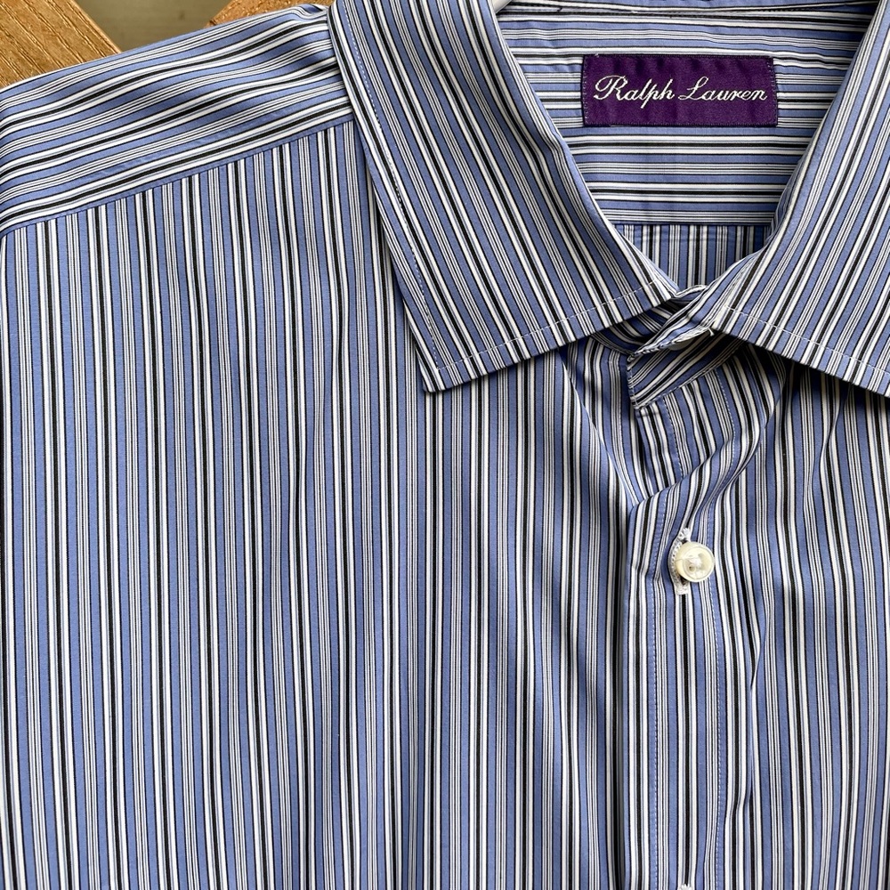 PURPLE LABEL Ralph Lauren men’s button down - Picture 4 of 6
